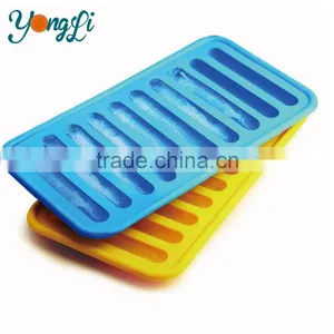 NEW Rectangular Strips Chocolate Ice Strips Silicone Mold thumbnail-1