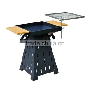 Outdoor Rotating Bbq Grill / Multifunctional BBQ Grill /BBQ Grill and Fire Pit thumbnail-3