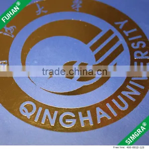 Factory Make Paper Shopping Bag With Gold Logo. thumbnail-2