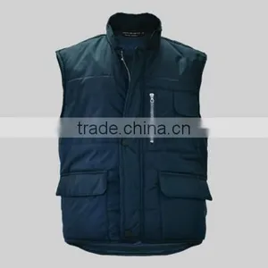 Best High Quality High Collar 6 Pockets Workwear Bodywarmer thumbnail-3