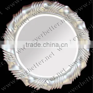 Round Pu Decor Mirror thumbnail-1