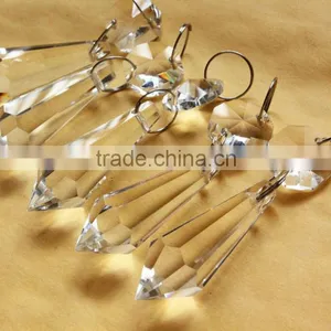 Transparent Color Crystal Chandelier Parts for Home Decoration thumbnail-1