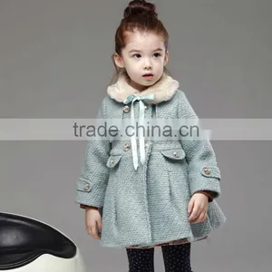 2015New Design Korean Winter Clothing for Baby Girls Kids Wholesale Winter Coat thumbnail-1