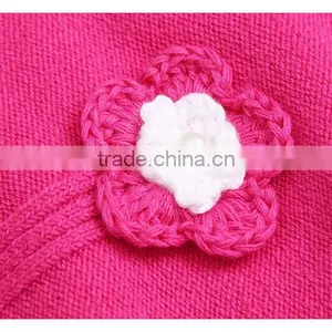 Custom Factory Latest Fancy Embroidered Flower Winter Kids Cottton Sweater thumbnail-2