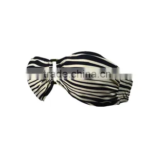 Cheap Stripe Printing Sexy Women Metallic Bikini Swimwear Wholesale thumbnail-4