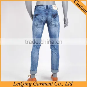 High Quality Popular New Model Men Wholesale Cheap Jeans thumbnail-2