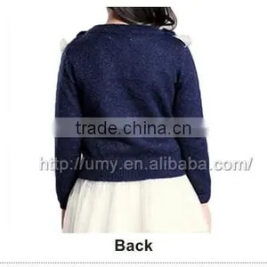 Hand Knitted Girls Cardigan thumbnail-4
