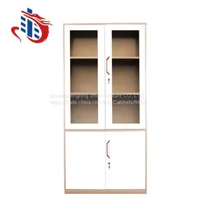 Steel Gym Furniture 4 Door 2 Tier Clothes Storage Sports Used Golf Locker Cabinet thumbnail-5