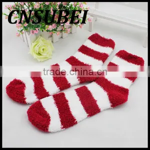 Womens Sleeping Polyester Warm Microfiber Bed Tube Socks thumbnail-2