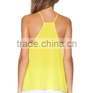 Low Cut Tank Tops 100% Silk thumbnail-3