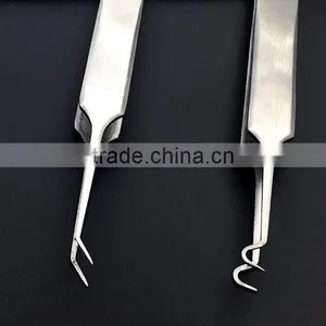 Stainless Steel Blackhead Acne Blemish Pimple Extractor Remover Needle & Clip thumbnail-1