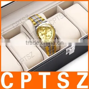 Beautifully Six Windows Standard Edition Leather Watch Display Box Storage Box Watch Box Watch thumbnail-4