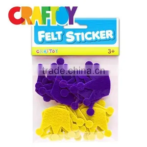 OEM Diy Sticker Colorful Felt Sticker Cut Price thumbnail-2