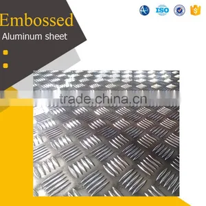 1050 1060 1100 3003 Tread Plate /embossed Aluminium Price for Automobile Floor and Decoration thumbnail-6