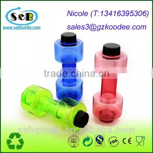 Food Wall Decals Set of Weights With Bottled Water to the Gym /Plastic Dumbbell Bottle thumbnail-2