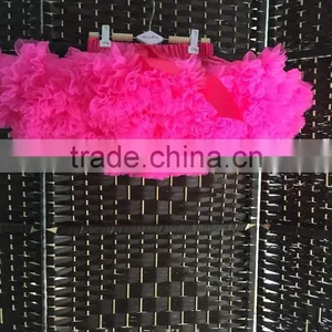 Baby Girls Fluffy Chiffon Pettiskirt Tutu Girls Princess Skirt Party Costume Dance Wear 20 Colors 0-10 Yrs thumbnail-1