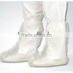 Disposable LDPE Waterproof Boot Cover,elastic and Ties Overboot thumbnail-1