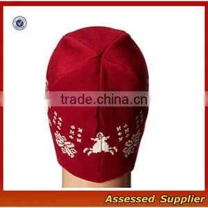 XJ01080/Christmas Elk Knit Hat /fashion Trend Christmas Elk Knit Hat in Winter thumbnail-2