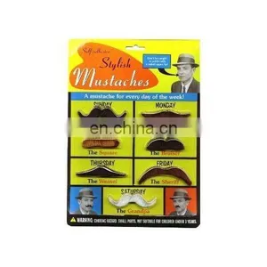 Party Favor 6pcs Moustache FGM-0349 thumbnail-2