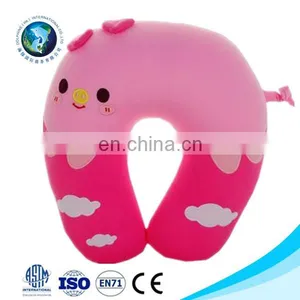 Personalized Travel Animal Neck Pillow Custom Cute Plush Giraffe Toy Soft Funny Neck Pillow thumbnail-5
