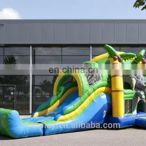 HI Promotion!! Elephant Inflatable Bouncer With Water Slide, Kids Slide Bouncer Pool thumbnail-3
