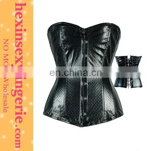 Latest Wide Bandage Beltscorset Dress Long Leather Rubber Leotard/latex Sle thumbnail-1