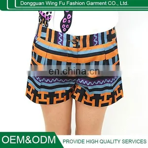 China Wholesale Casual Panther Printed Short Sleeve Shorts thumbnail-3