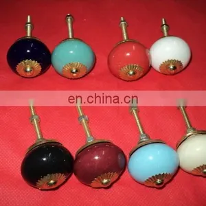 INDIAN CERAMIC HANDMADE DOOR KNOBS thumbnail-2