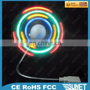 Best Summer Gift Lighting up Events Scrolling LED Message Present Led Fan thumbnail-3