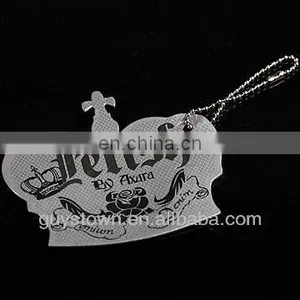 Custom Hot Stamping Golden Brand Logo Hangtag for Ladies Garment thumbnail-3