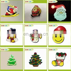 2015 Novelty Different Shape Customized Led Flashing Badges for Garment thumbnail-1