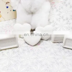 White Chocolate Shape Eraser Set Valentine Gift Children Funny Valentine Toy Gift thumbnail-3