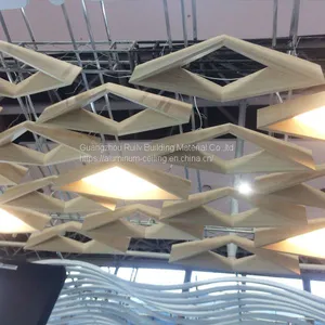 Wavy Aluminum Ceiling/Customized Aluminum Veneer for Ceiling/Undulating Aluminum Ceiling thumbnail-2
