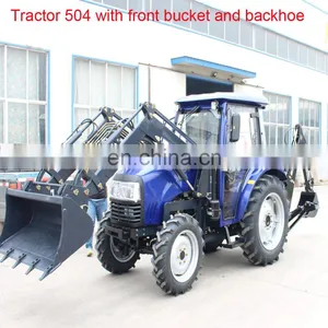 55HP Small Farm Tractor With Front End Loader thumbnail-1