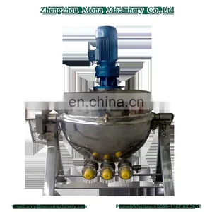 Sugar Cooking Melting Kettle/jacketed Cooking Pot for Jam thumbnail-1
