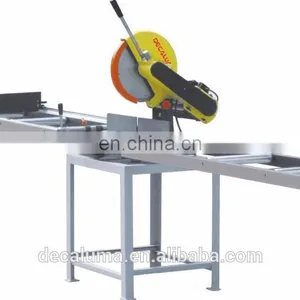 China Manufacturer Electricity Power Laser Dual Sliding Door Miter Saw Single Head Cutting Saw thumbnail-1