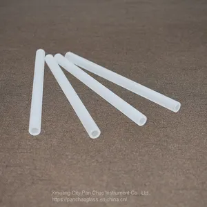 Heat Resistant Frosted Opal Tube Glass Quartz Glass Tube for Sale thumbnail-3
