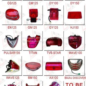 Bajaj Boxer Spare Parts Motorhead Headlight Assembly Motorcycle Head Light Kit thumbnail-5