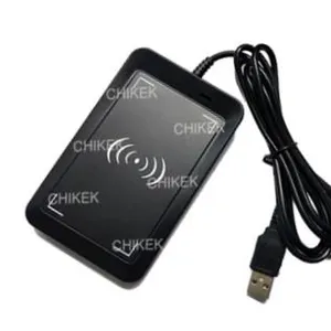 Dual Frequency LF & HF RFID Reader Writer, 125KHz& 134.2KHz and 13.56MHz, Smart Card Reader thumbnail-1