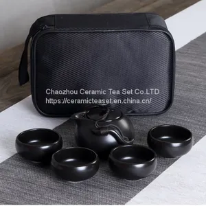 A Set Tea Pot With 4 Pieces Classical Portability Tea Pot thumbnail-2