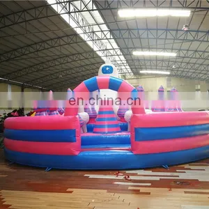 Funny Kids Jumping Round Bouncy Inflatables New Designed Blow Up Round Castles For Sale thumbnail-5