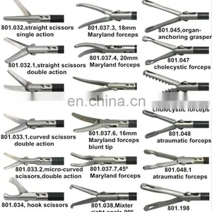 Surgical Instrument Laparoscopic Bowel Graspers Debakey Fenstrated Forceps thumbnail-6