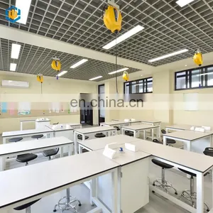 Customized Computer Lab Table Workbench Science Lab Furniture Work Bench thumbnail-6