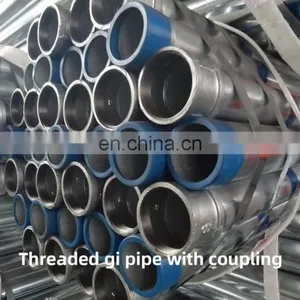 BS EN39 Scaffolding Tube 48.3mm Outside Diameter 4mm Thickness Hot Dipped Galvanized thumbnail-1