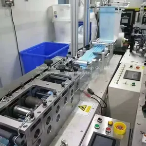 High Efficiency Flat Face Mask Machine/Flat Elastic Surgical Mask,Medical Mask Manufacturing Machine thumbnail-1