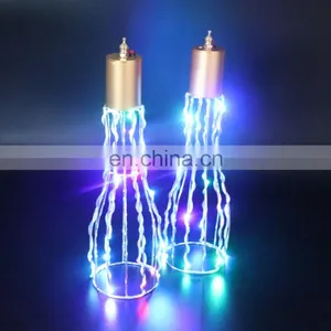 Multi Colors Battery Operated Led Champagne Bottle Sparklers for Wine Bar Club Nightclub thumbnail-3