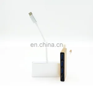 Usb C Hub 3 In 1 For 3 Adapter Usb For Macbook Transfering Multi Type c Hub Port thumbnail-5