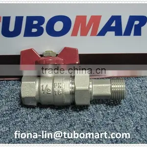 Male Ball Valve With Iron Handle for Gas Pipes for Brass Valves Distributors thumbnail-2