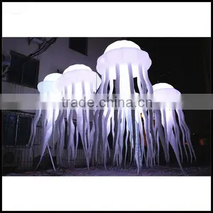 Length 2m White Inflatable Led Jellyfish for Sale thumbnail-1