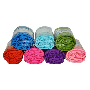Suede Eco Friendly Material Organic Non Slip Yoga Mat Towel thumbnail-1